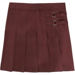 French Toast Uniforms Girls Scooter Skort Sizes 4 - 42P Burgundy, Black, Navy, Hunter Green, Gray, Khaki