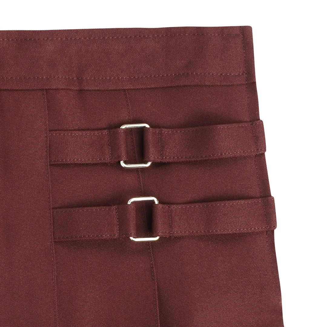 French Toast Uniforms Girls Scooter Skort Sizes 4 - 42P Burgundy, Black, Navy, Hunter Green, Gray, Khaki