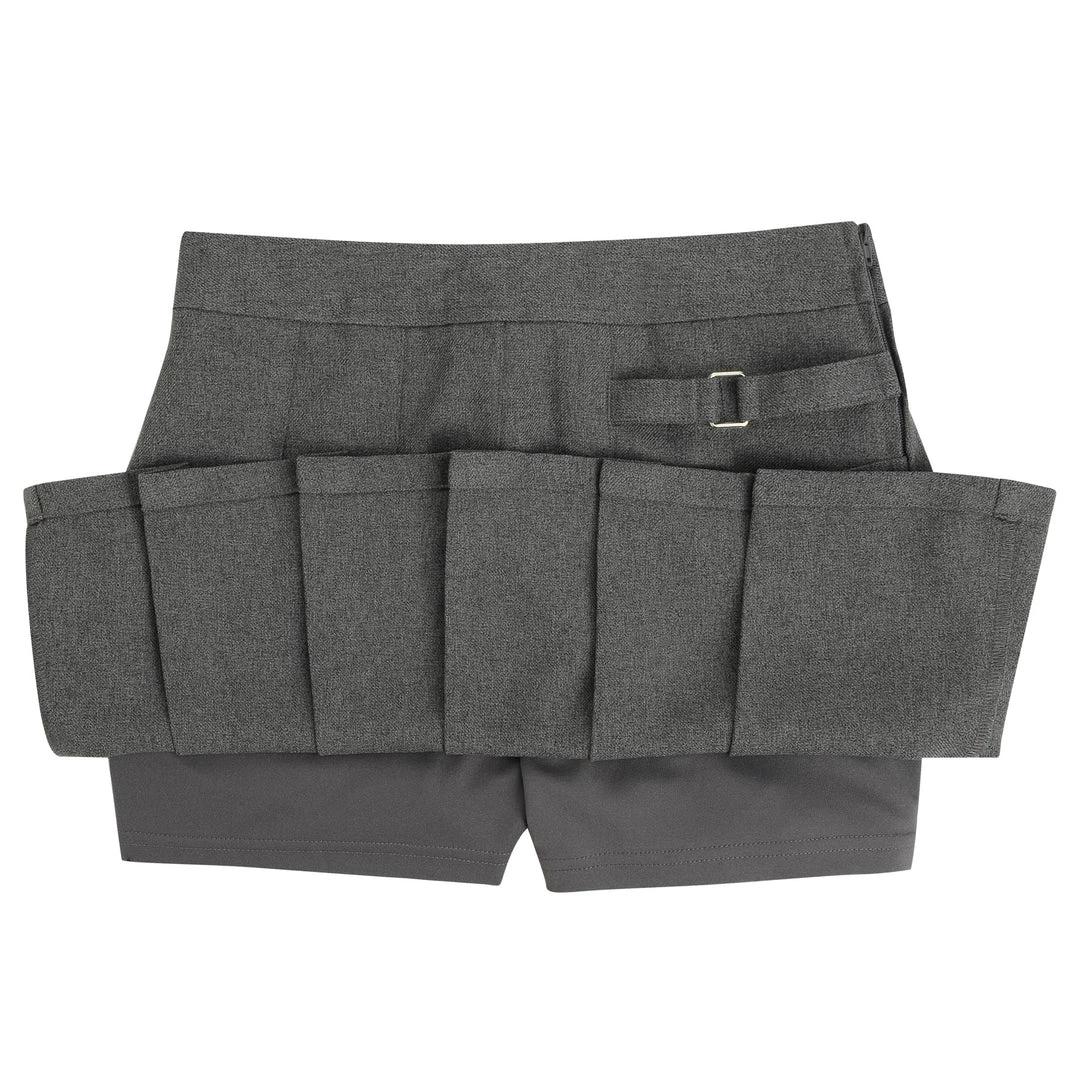 French Toast Uniforms Girls Scooter Skort Sizes 4 - 42P Burgundy, Black, Navy, Hunter Green, Gray, Khaki